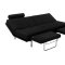 Dark Grey Fabric Modern Convertible Sofa Bed