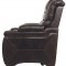 Warnerton Power Motion Sofa 75407 Chocolate by Ashley w/Options