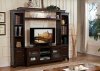 91090 Halden Wall Unit in Merlot by Acme