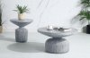 Laddie Coffee Table 3Pc Set LV01926 in Weathered Gray by Acme