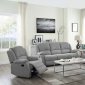 Zorina Motion Sofa LV01284 in Gray Fabric by Acme w/Options