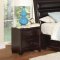 202491 Webster Bedroom by Coaster in Brown Maple w/Options