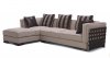 Beige Fabric 8122 Modern Sectional Sofa