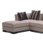 Beige Fabric 8122 Modern Sectional Sofa