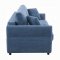 Haran Sleeper Sofa LV03120 in Blue Fabric by Acme