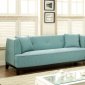 Sofia CM6761BL Sofa in Blue Fabric w/Options