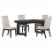 Hathaway Dining Set 5Pc 108521 Acacia Brown by Coaster w/Options