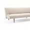 Unfurl Sofa Bed in Blida Sand Grey 612 Fabric by Innovation