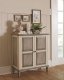 902664 Accent Two-Door Cabinet in Cream Wash & Grey by Coaster