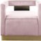 Armani Accent Chair 597 in Pink Velvet by Meridian