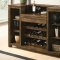 182875 Bar Unit in Rustic Oak by Coaster