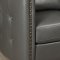 Braxten Sofa 506001 in Grey Leatherette by Coaster w/Options