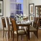 Cherry Finish Modern Dining Room Table w/Optional Items