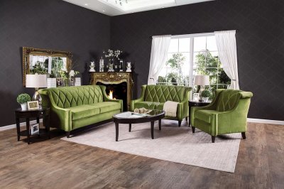 Limerick SM2881 Sofa in Green Fabric w/Options