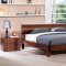 Manhattan Bedroom in Walnut Veneer w/Options by Whiteline