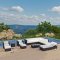 Fusion Outdoor Patio Sectional 12Pc Set Choice of Color - Modway