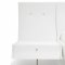 Concavo Bedroom Set in White by Whiteline w/Option