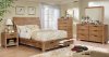 Dion Bedroom CM7361 in Weathered Light Oak w/Options