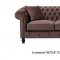 108 Loveseat in Brown Fabric by ESF w/Optional Chair