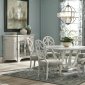 Jasper County Dining Table 790-030 White by Klaussner w/Options