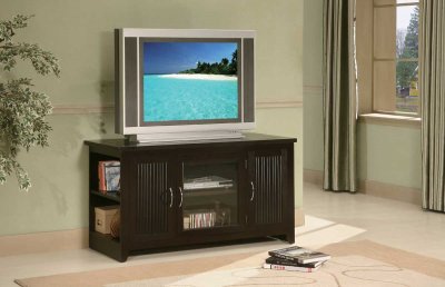 Pepperville TV Stand 8046 in Espresso by Homelegance