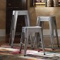 Amara 5035SVE Metal Stool Set of 4 Choice of Height Homelegance