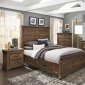 Narcine Bedroom Set 292B in Weathered Gray by Homelegance