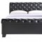 Kate Bed in Black Faux Leather by Modway