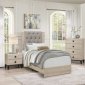 Whiting Kids Bedroom Set 4Pc 1524 in Natural & Gray -Homelegance