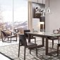 E537T Dining Table in Brown Oak & Grey by J&M w/Options