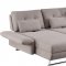 Payne Sectional Sofa 1720 in Grey Fabric by VIG