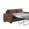 Zoilos Sleeper Sofa 57210 in Brown Fabric by Acme