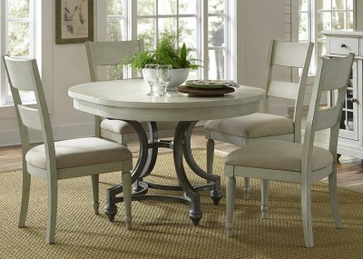 Harbor View III Dining Table 5Pc Set 731-DR-5ROS by Liberty