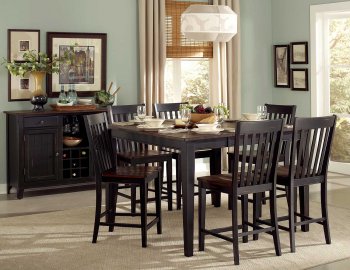 Three Falls 5023-36 Counter Height Dining 5Pc Set by Homelegance [HEDS-5023-36 Three Falls]