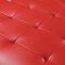 Floria Sectional Sofa CM6122RD in Red Bonded Leather Match