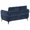 Lively Sofa & Loveseat Set 509041 in Blue Chenille by Coaster