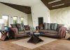 Kaelyn Sofa & Loveseat Set SM4080 in Brown