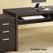 Skylar 800901 Office Desk in Cappuccino by Coaster w/Options