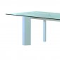 Torino Extendable Dining Table by Casabianca w/White Legs