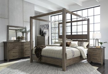 Sonoma Road Bedroom 473-BR-QCB 5Pc Weather Beaten Bark Liberty [LFBS-473-BR-QCB-Sonoma Road]