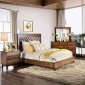 Kallisto Bedroom w/Panel Headboard CM7582 in Chestnut w/Options