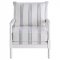 Blanchett Accent Chair Set of 2 903835 White Fabric by Coaster