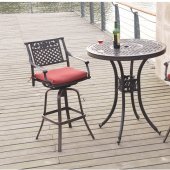 201 Outdoor Patio 3Pc Table Set by Poundex w/Options