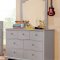 Diane 4PC Youth Bedroom Set CM7158GY in Gray w/Options