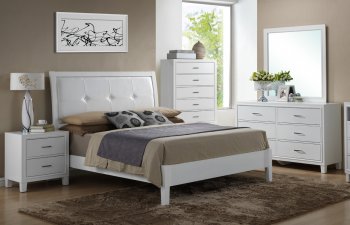 G1275A Bedroom Set in White by Glory Furniture w/Options [GYBS-G1275A]