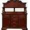 105381 Valentina Buffet in Brown Red by Coaster w/Optional Hutch