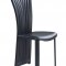 D135DT Dining Set 5Pc w/290DC Black Chairs by Global Furniture