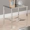 Petunia 3Pc Coffee & End Tables Set 80190 in Chrome by Acme