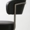 C218A-930 Barstool Set of 2 in Black Eco Leather by J&M