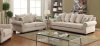 Skyler Sofa CM6155 in Ivory Fabric w/Options